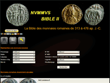 Tablet Screenshot of nummus-bible-database.com